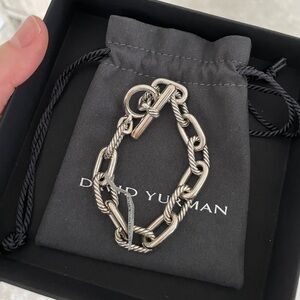 NWT David Yurman Silver Chain Bracelet